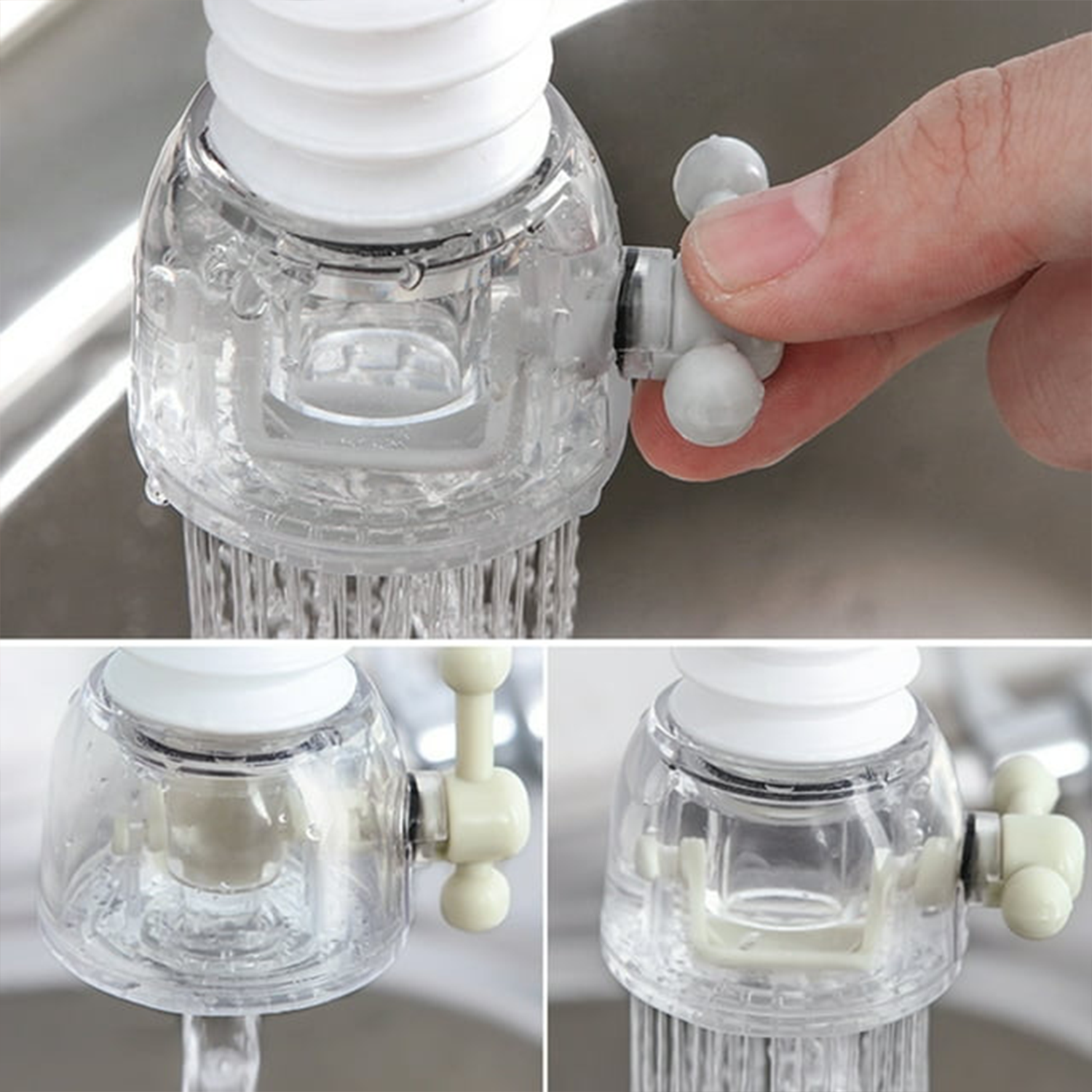 Adjustable Water Faucet Can Rotate 360 Degree Shower Head Anti spattering Water-saving Tap Nozzle Extended Filter Water Saving, Kitchen Bathroom Faucet Water-Saving Devices (1 Pc) Adjustable Water Faucet Can Rotate 360 Degree Shower Head Anti spattering Water-saving Tap Nozzle Extended Filter Water Saving, Kitchen Bathroom Faucet Water-Saving Devices (1 Pc)